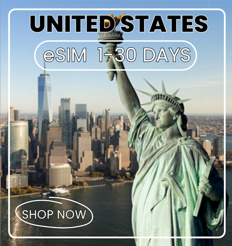 United States - Travel eSIM for Mobile Data Access