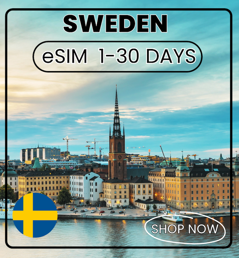 Sweden - Travel eSIM for Mobile Data Access