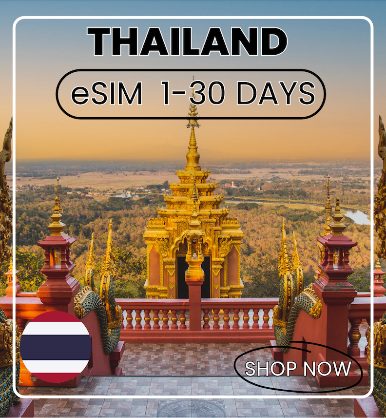 Thailand – Travel eSIM for Mobile Data Access