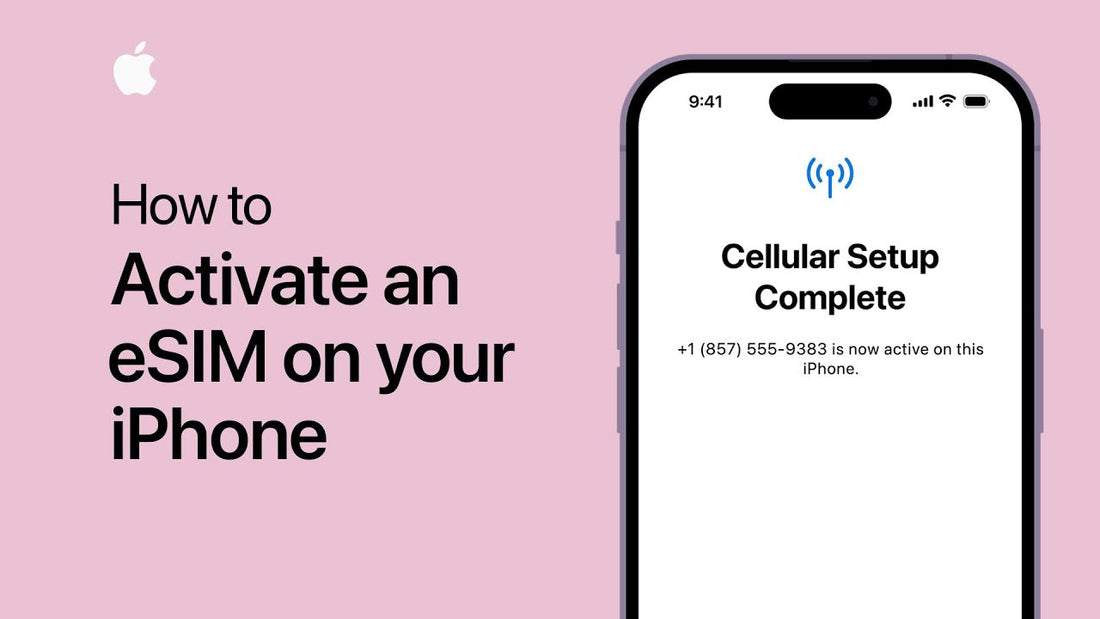 How to activate eSIM on iPhone