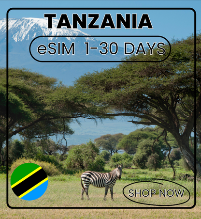 Tanzania - Travel eSIM for Mobile Data Access