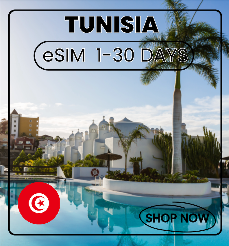 Tunisia - Travel eSIM for Mobile Data Access