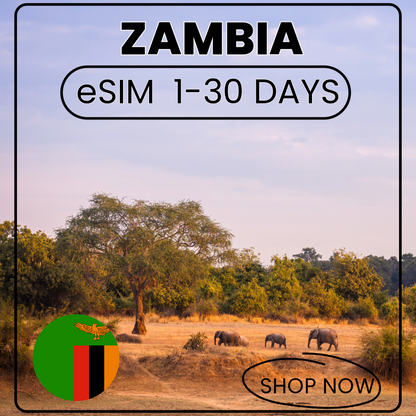 Zambia - Travel eSIM for Mobile Data Access
