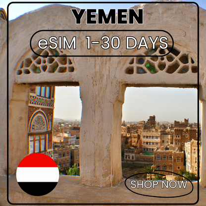 Yemen - Travel eSIM for Mobile Data Access